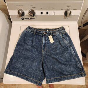 Aerie womens mom jean shorts medium new